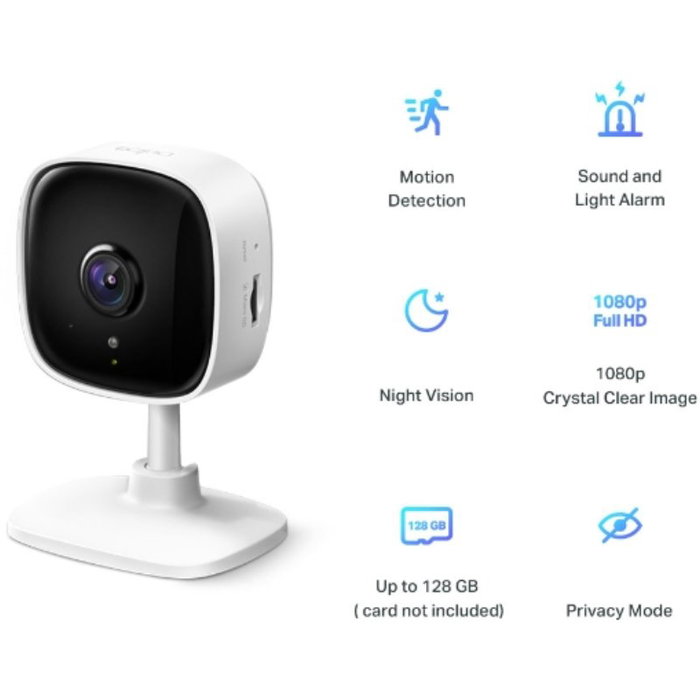 Tp-Link Tapo TC60 Cámara de Vigilancia Wi-Fi Blanco
